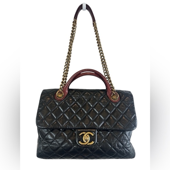 Chanel Paris-Edinburgh Large Castle Rock Shoulder Bag 2013 Karl Lagerfeld - Picture 5 of 16